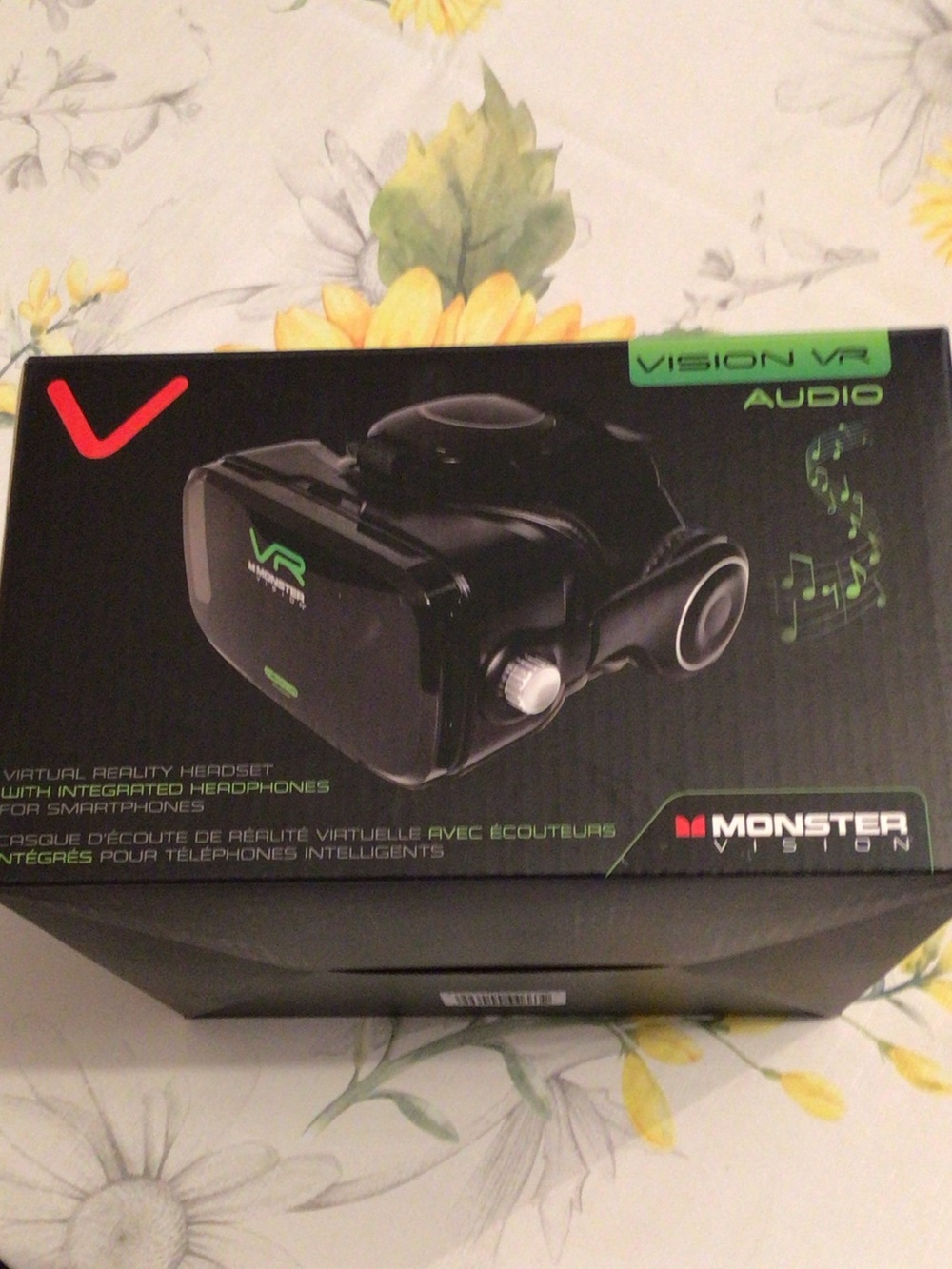 Vision VR Audio Smartphone Headset - Black